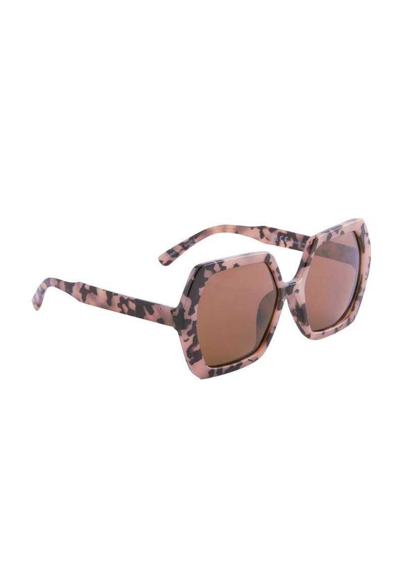 Next SOFT HEXAGON REGULAR FIT - Solglasögon - tortoiseshell brown