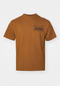 TEMPLE TEE UNISEX - T-shirt print - brown