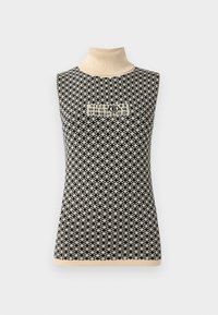Top - black/cream