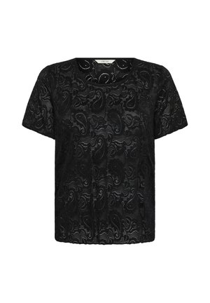 Cream, Blouse - pitch black