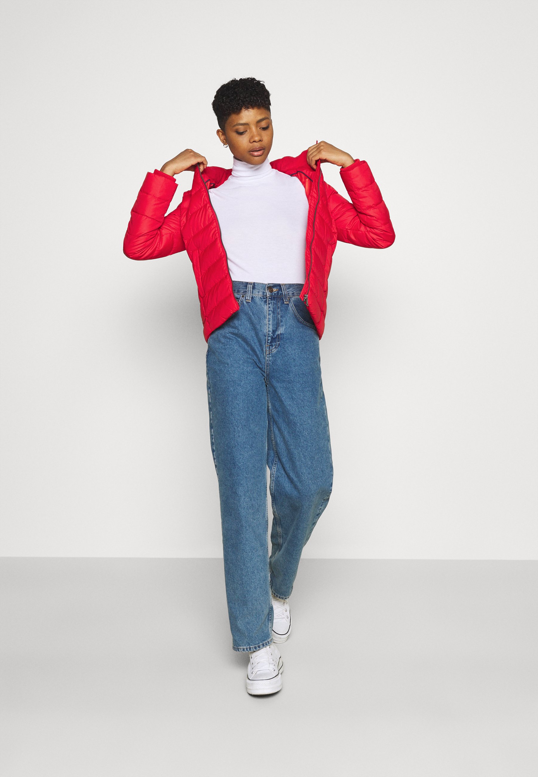 Tommy Jeans BASIC - Piumino - deep crimson/rosso - Zalando.it
