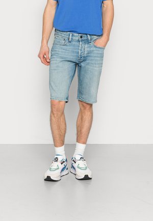 RAZOR - Denim shorts - blue