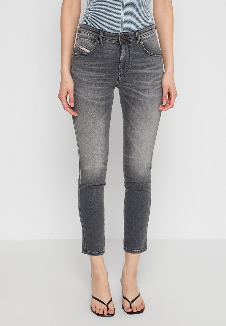 Diesel Jeans Skinny Fit grijs