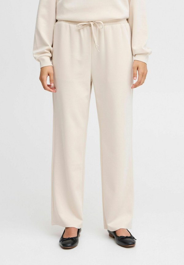 IXSVALA - Tracksuit bottoms - almond milk