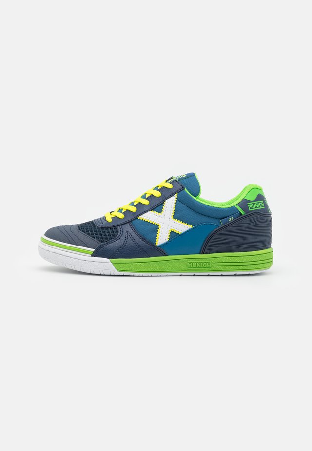 G-3 INDOOR - Fotbollsskor inomhusskor - blue/green
