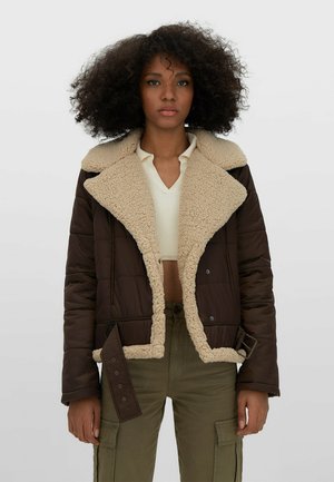 DOUBLEFACE - Winter jacket - brown