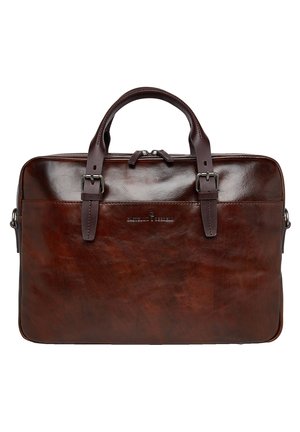 Briefcase - cognac