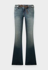 TREND DROP SANTA MONICA - Jean flare - blue denim