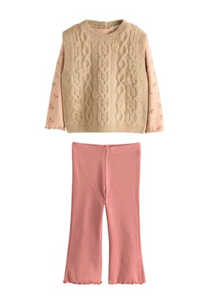 REGULAR FIT - SET - Leggings - pink