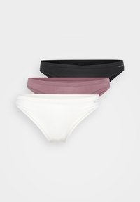 FLEX CHEEKY BRIEFS 3 PACK - Slip - off white/rose wood/black
