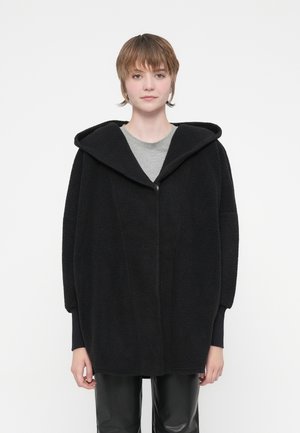 Noisy May NMCOZY SHACKET HOOD - Jakna iz flisa - black