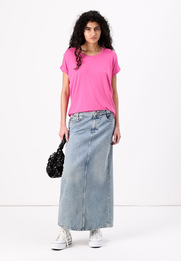 MOSTER O-NECK - Blouse - gin fizz4