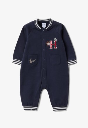 OVS, ROMPER HARRY POTTER EMBROIDERY.. - Jumpsuit - blue
