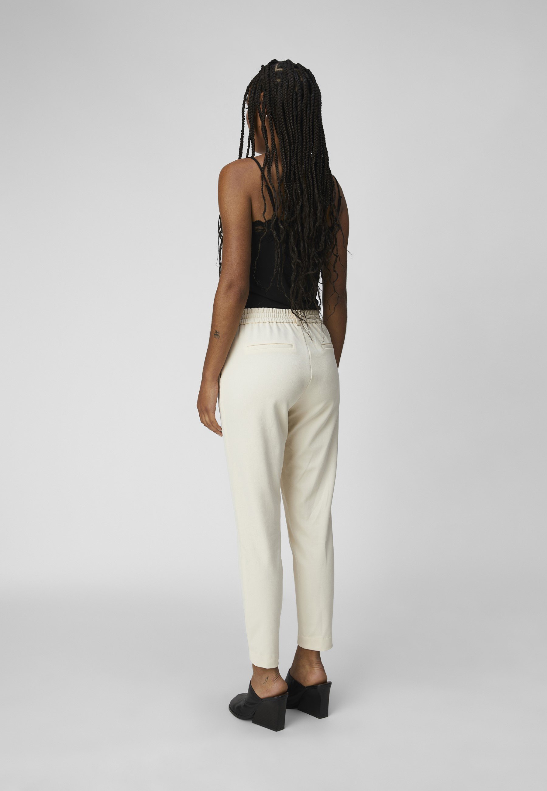 Object Dames Broek OBJLISA SLIM PANT - Comfortabele Casual Broek