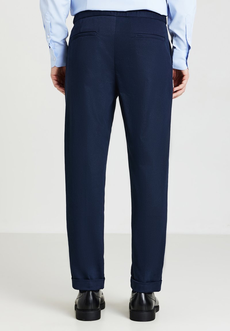 Pantaloni Chino Pantaloni Blu Eleganti Uomo Calliope Chino Blu