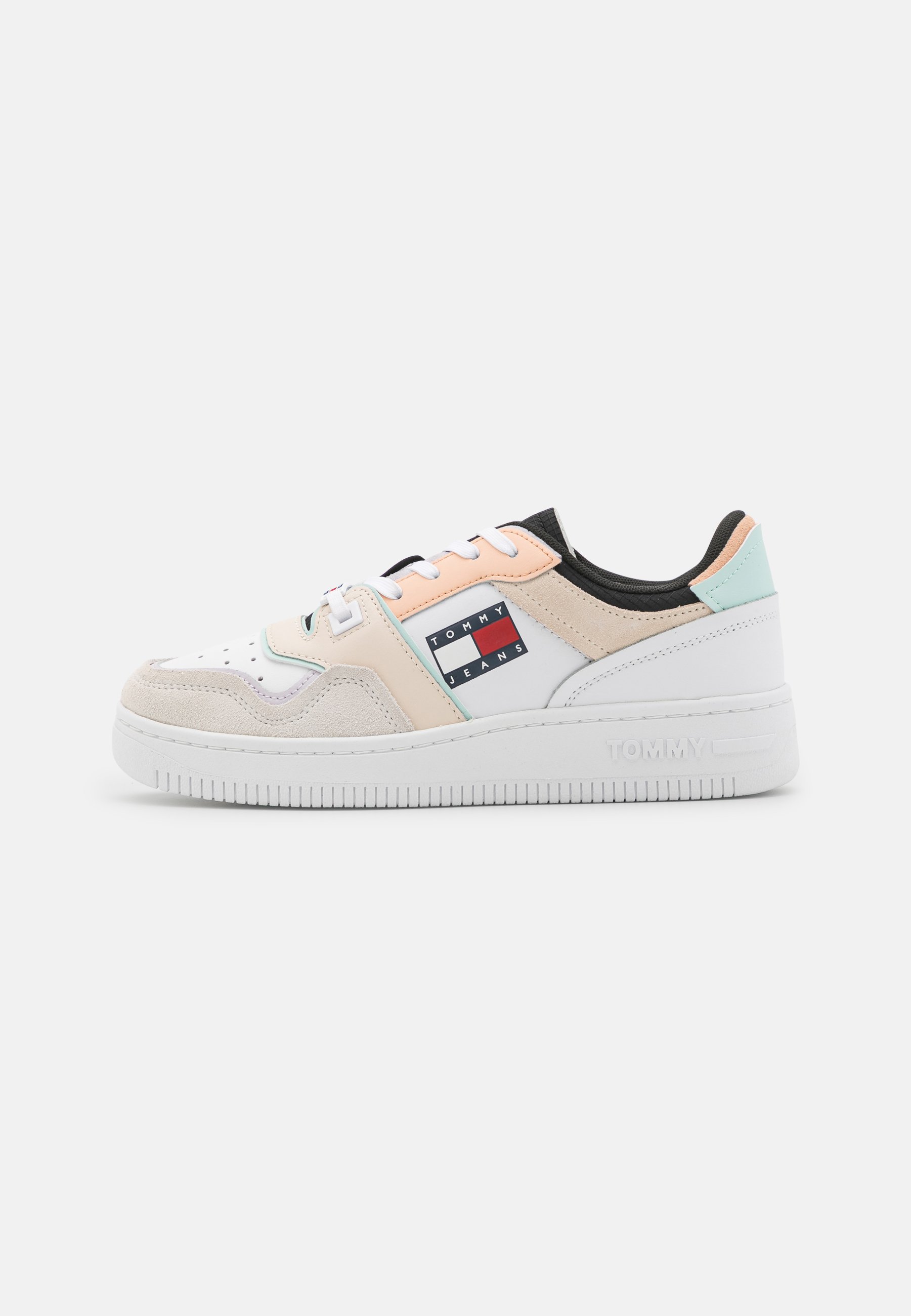 Tommy Jeans DECON BASKET - Sneakers laag - white/wit - Zalando.nl