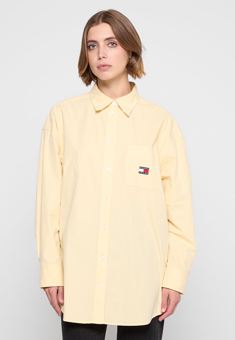Tommy Jeans Overhemdblouse geel