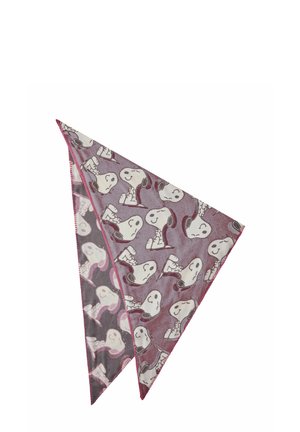 PRINTED TRIANGLE - Sjaal - rot