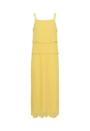 Culture, CUUNI CHEILA STRAP DRESS - Vestido largo - pale banana