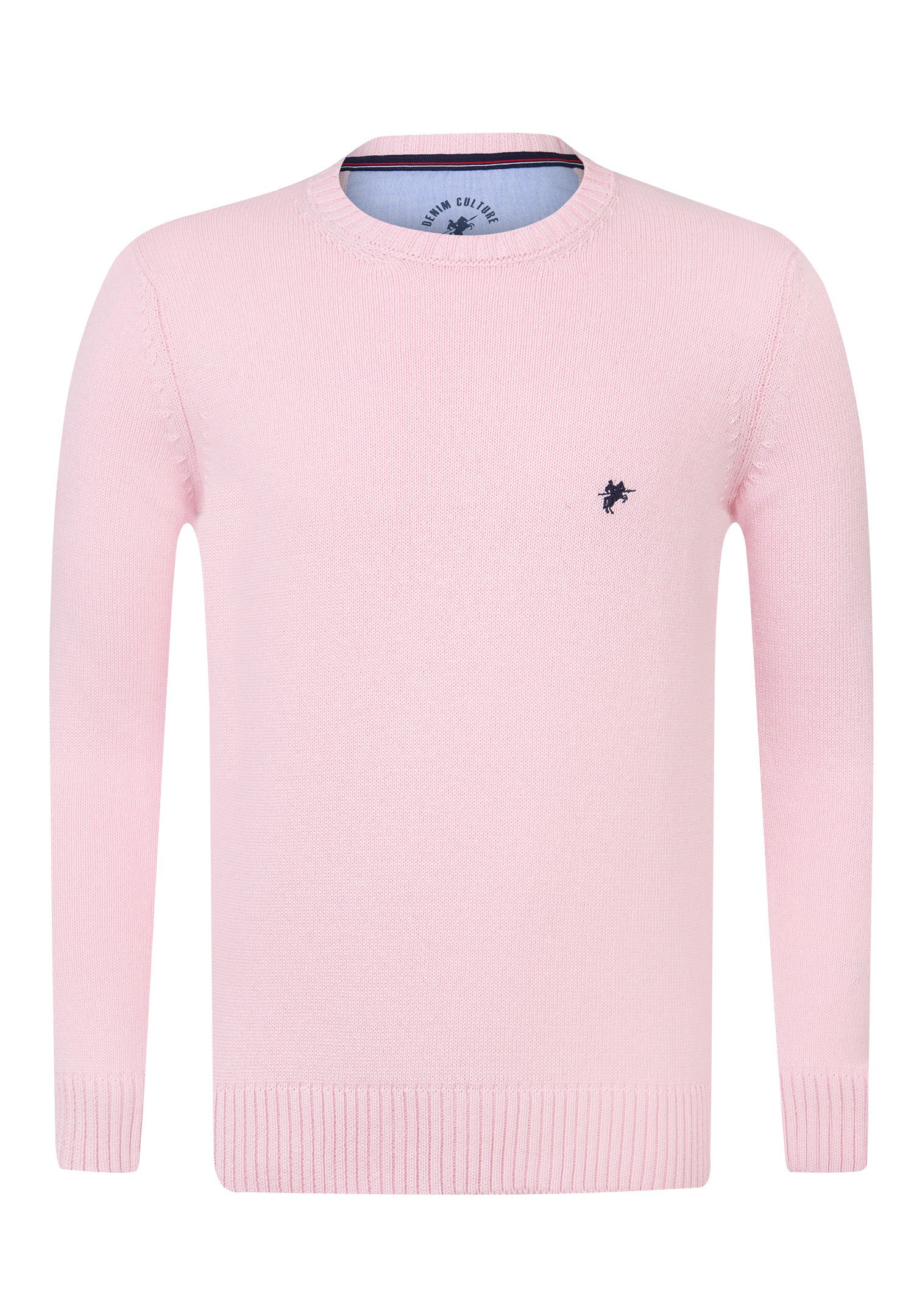 Denim Culture BRIAN - Trui - pink/donkerroze - Zalando.nl