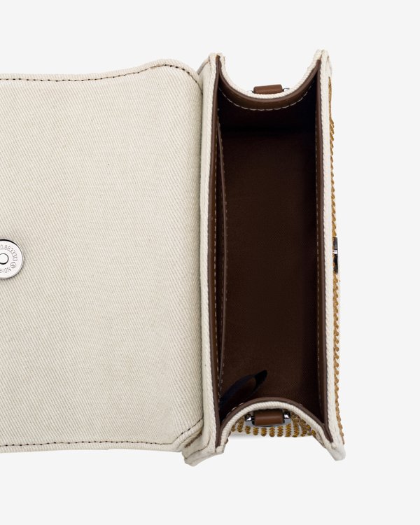 CRANE - Handbag - pale flax3