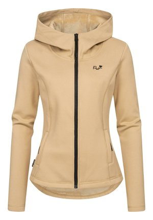 LYSHKA - Sweater met rits - taupe