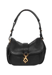 STAR SADDLE - Handtasche - black gold