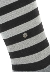 Burlington 3ER PACK STREIFEN LOGO ONE SIZE - Calze - schwarz grau