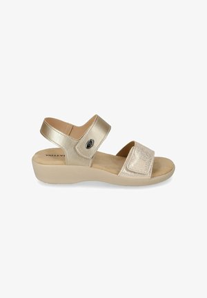 Valleverde, SANDALO DONNA - Sandali con zeppa - gold-coloured