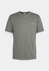 CHEST LOGO - T-shirt básica - pewter