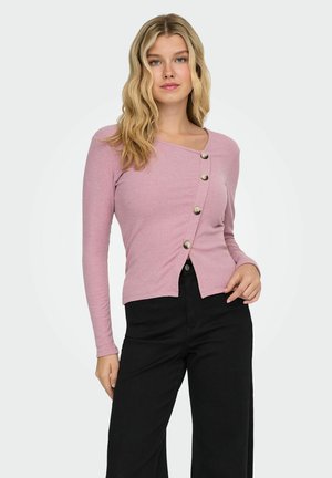 FREYA BUTTON TOP - Gilet - fragrant lilac