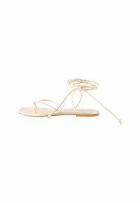 Next FOREVER COMFORT - Sandalai su T formos dirželiu - soft gold leather