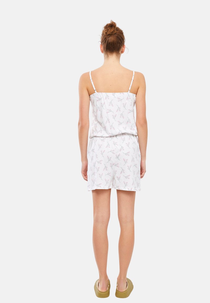 Damen Kleider | LC Waikiki V-NECK FLORAL STRAP Jumpsuit ecru/weiß - OL54268 Damen Kleider | LC Waikiki V-NECK FLORAL STRAP Jumpsuit ecru/weiß - OL54268