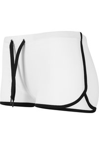 Urban Classics HOT - Shorts - wht/blk