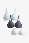 3PK - Underwired bra - grey mix