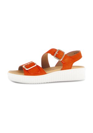 Gabor, Wedge sandals - rot