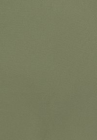 Tela verde con una textura suave y uniforme. El material tiene un ligero brillo y está coloreado de manera uniforme sin ningún patrón ni detalles de hardware.