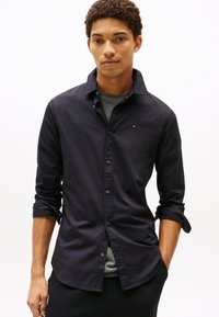Tommy Jeans ORIGINAL STRETCH SHIRT - Camisa - black