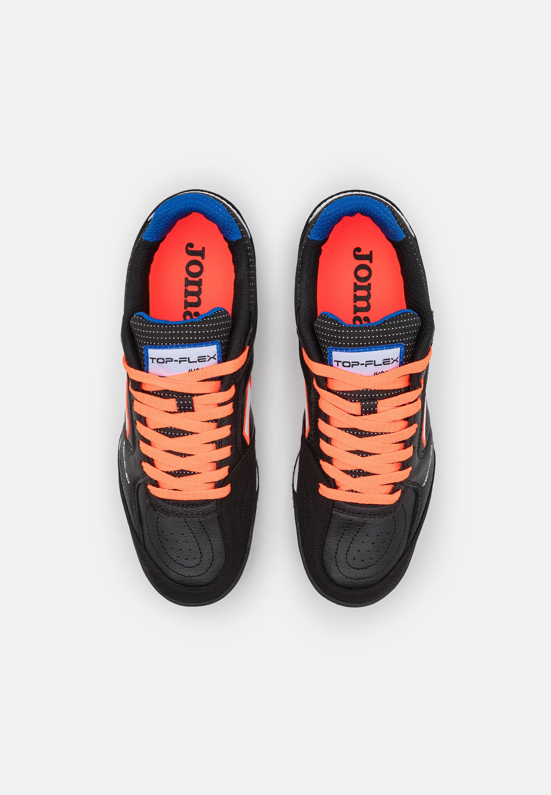 Joma TOP FLEX - Botas de fútbol multitacos - black/orange/blue/negro -  Zalando.es