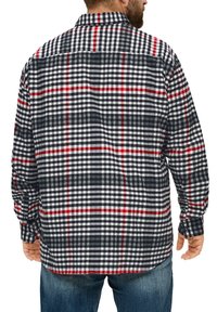 s.Oliver KARO STRETCH - Overhemd - weiß