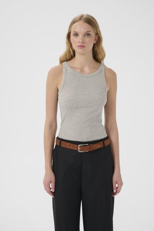 GZDREW - Top - grey mélange