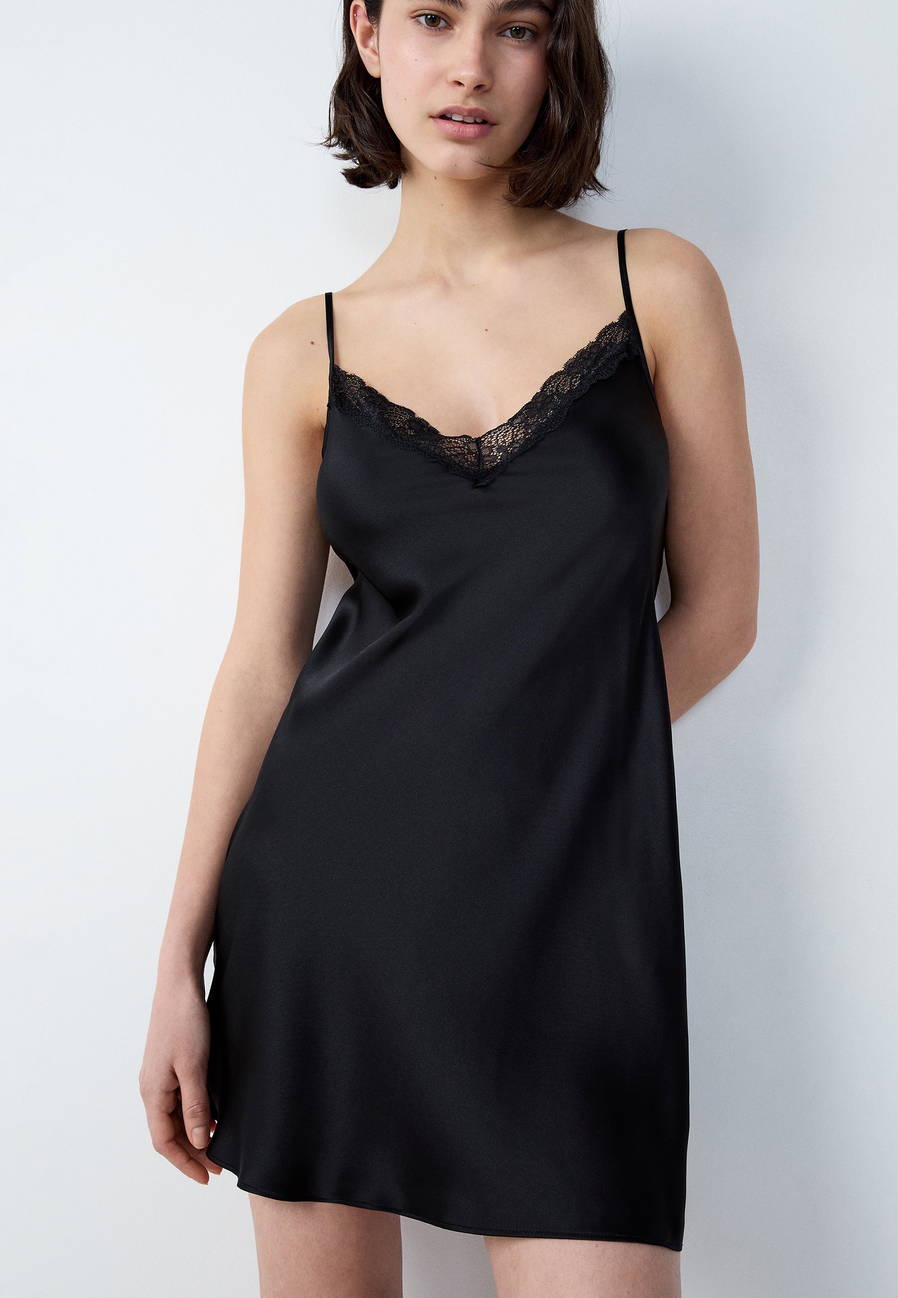 Etam MILKY Chemise de nuit Nuisette black/noir