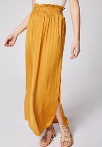 Morgan Jupe plissée - mustard yellow