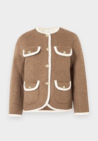 DOUBLE FACE JACKET BASED JILL - Viegla jaka - chatain