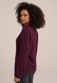 WE Fashion Gombos blúz - violet