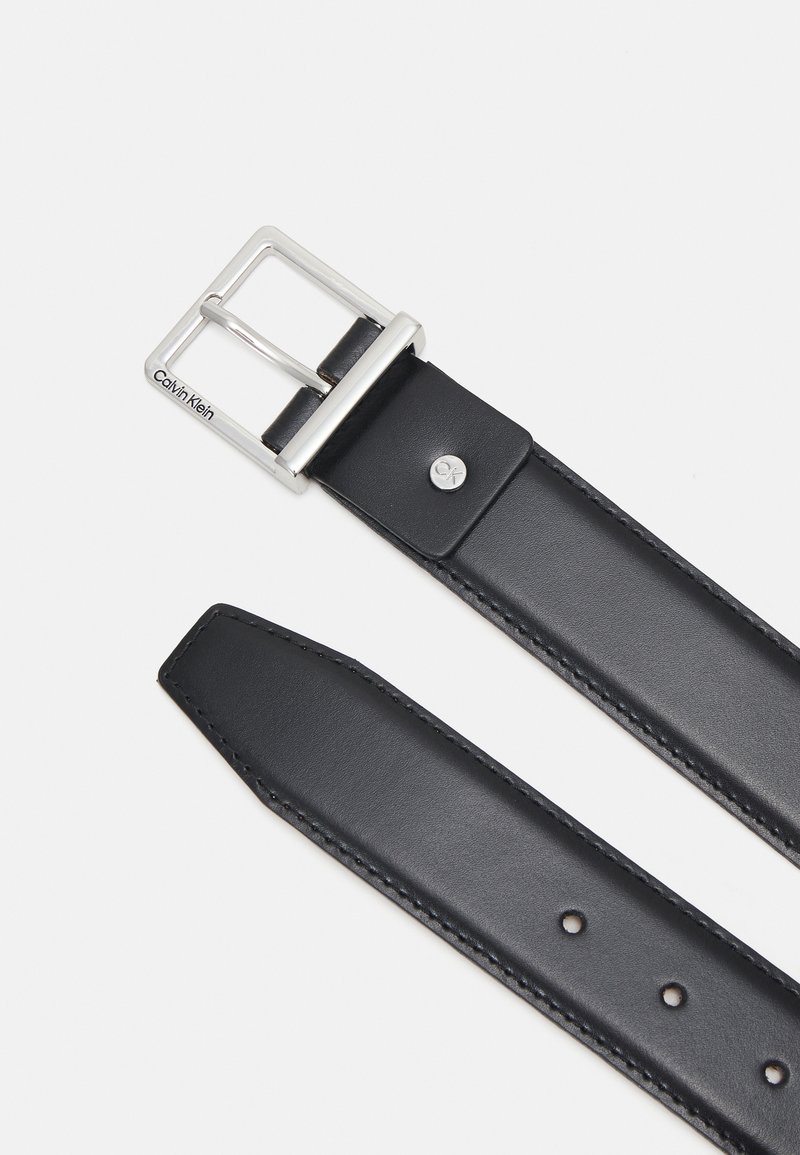 Calvin Klein SLEEK SQUARE - Belt - black smooth/black  display picture 3
