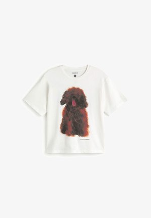Thinking Mu, LUCIA - T-shirt imprimé - off-white