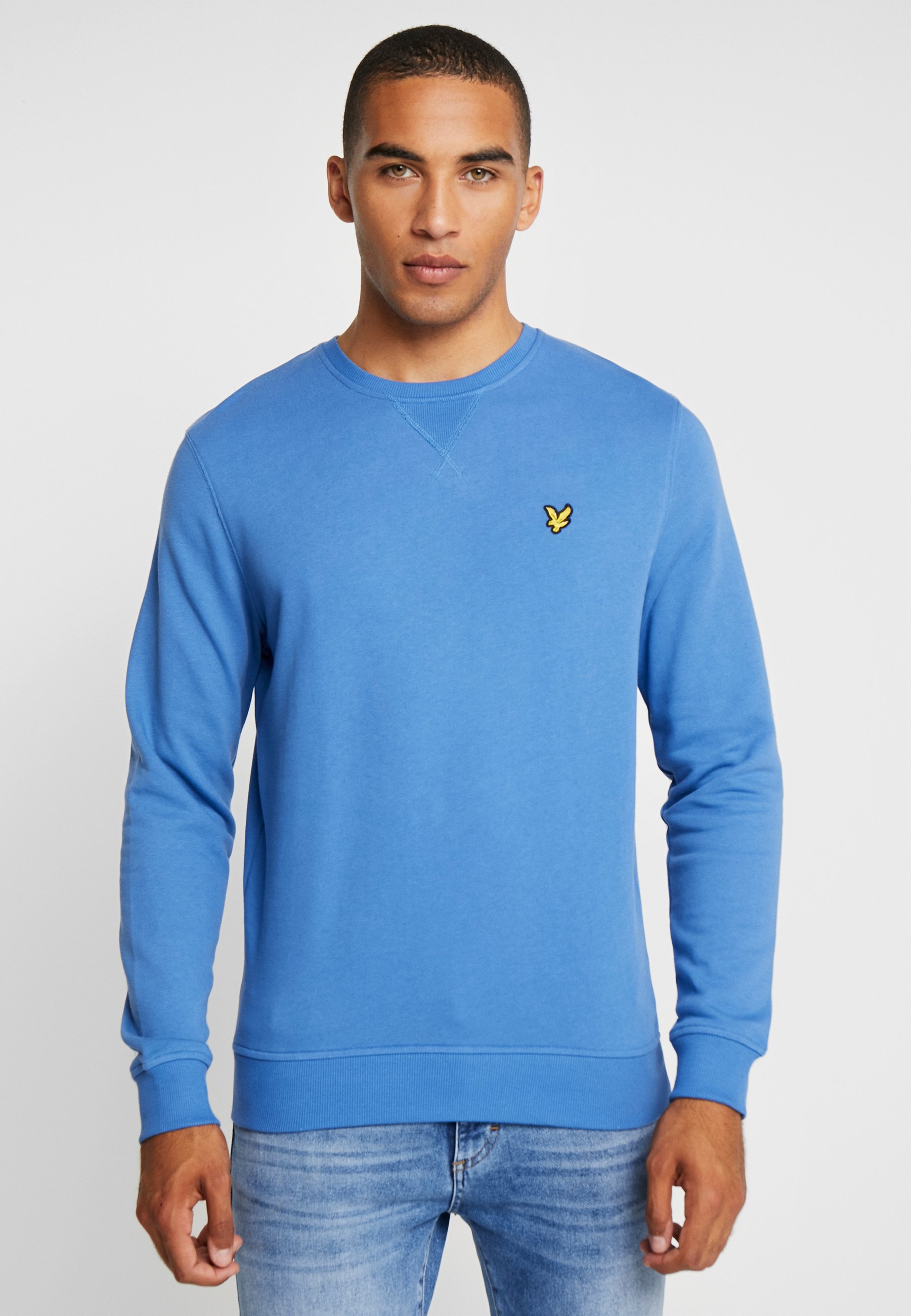 lyle and scott light blue jumper