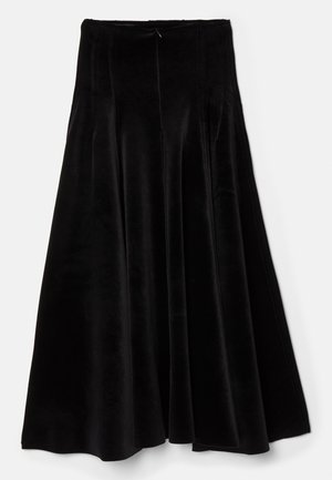 Norma Kamali GRACE SKIRT - Falda plisada - black