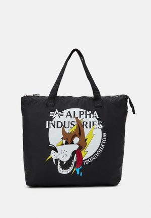 Alpha Industries WOLFHOUNDS ZIPP UNISEX - Velika torba - black